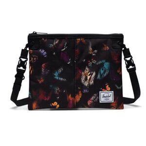 Herschel Supply Co. Alder Crossbody Bag – Warp Butterflies, One Size